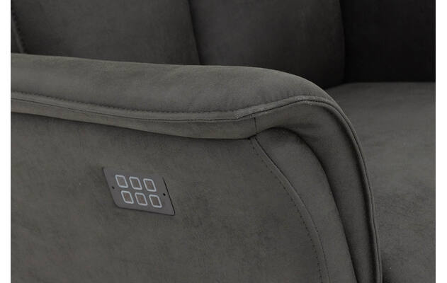 Goossens relaxstoel odyssey grijs micro leer - 8260950-goossens-odyssey-fauteuil-micro-leer-26