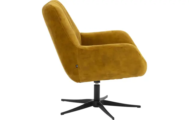 Goossens draaifauteuil kamille goud stof - 8260953-goossens-kamille-fauteuil-stof-17