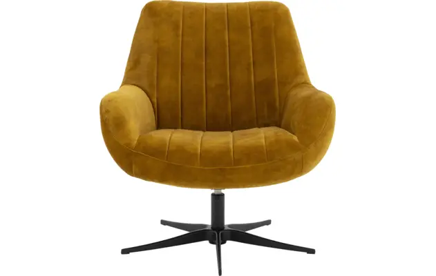 Goossens draaifauteuil kamille goud stof - 8260953-goossens-kamille-fauteuil-stof-18