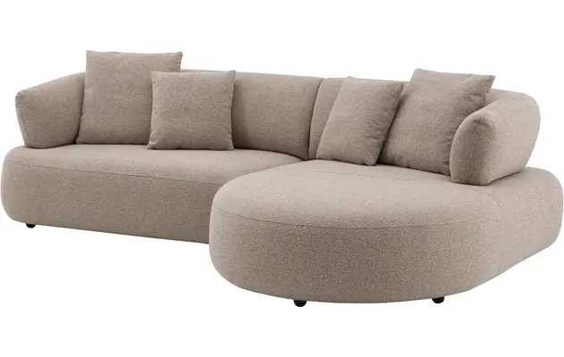 Goossens loungebank noa beige stof - 8260995-goossens-noa-bank-stof-beige-08