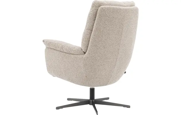 Goossens draaifauteuil finn beige stof - 8261025-goossens-finn-fauteuil-stof-05