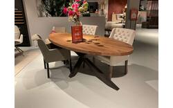 Goossens eettafel blade concept leeuwarden donker bruin eiken - 0100895031_2026-08-24-14