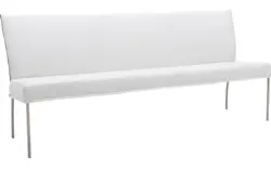 Goossens eetbank funk wit leer - 8140901-01