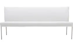 Goossens eetbank funk wit leer - 8140901-01
