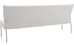 Goossens eetbank funk wit leer - 8140901-01
