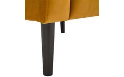 Goossens fauteuil hipp geel stof - 8171442-01
