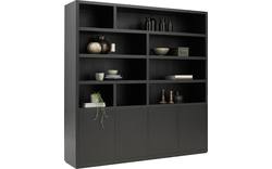 Goossens buffetkast barcelona zwart eiken - 8171447-01