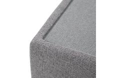 Goossens voetenbank dutch comfort line b grijs stof - 8180125-02