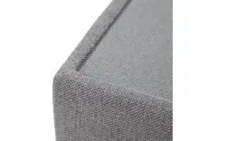 Goossens voetenbank dutch comfort line b grijs stof - 8180125-02