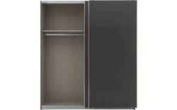 Goossens basic kledingkast miami grijs hoogwaardig meubelplaat - 8180319-A-07