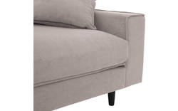 Goossens zitbank jonas beige stof - 8180585-1459-01