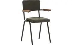 Leder outdoor groen mat