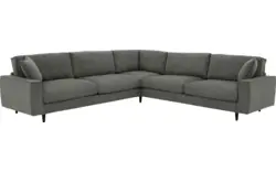 Goossens hoeksalon jonas grijs stof - 8181093-1456-10