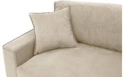 Goossens hoeksalon jonas beige stof - 8181093-1459-10