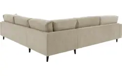 Goossens hoeksalon jonas beige stof - 8181093-1459-10