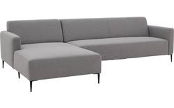 Goossens hoeksalon key west grijs stof - 8181098-01