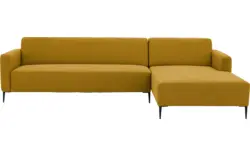 Goossens loungebank key west geel stof - 8181098-372-01-gespiegeld
