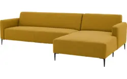 Goossens loungebank key west geel stof - 8181098-372-01-gespiegeld