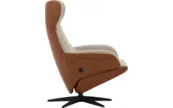 Goossens excellent relaxstoel avec bruin leer - 8181130-02