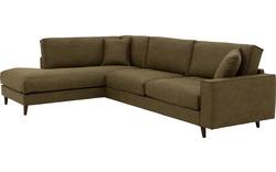 Goossens hoeksalon jonas groen micro leer - 8181162-01