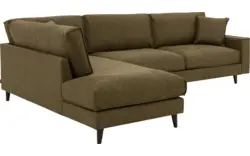 Goossens hoeksalon jonas groen micro leer - 8181162-01