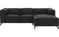 Goossens loungebank calvin grijs micro leer - 8181170-634-01