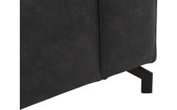 Goossens loungebank calvin grijs micro leer - 8181170-634-01-gespiegeld