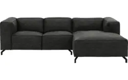 Goossens loungebank calvin grijs micro leer - 8181170-635-01
