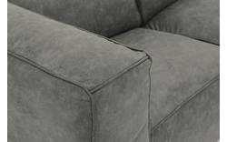 Goossens loungebank calvin grijs micro leer - 8181170-636-01