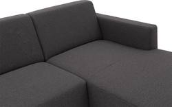 Goossens hoeksalon key west grijs stof - 8181222-01