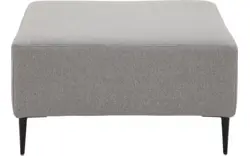 Goossens voetenbank key west grijs stof - 8181224-01