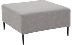 Goossens voetenbank key west grijs stof - 8181224-02