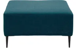 Goossens voetenbank key west blauw stof - 8181224-56-01