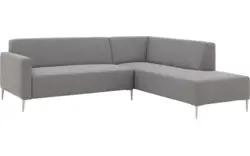 Goossens hoeksalon key west grijs stof - 8181225-01