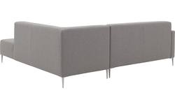 Goossens hoeksalon key west grijs stof - 8181225-01