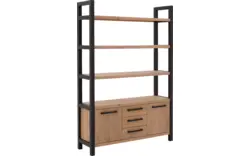 Goossens wandmeubel santos bruin eiken - 8181402-01 2