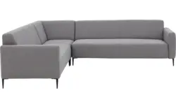 Goossens hoeksalon key west grijs stof - 8181524-01
