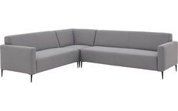 Goossens hoeksalon key west grijs stof - 8181524-01