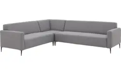 Goossens hoeksalon key west grijs stof - 8181524-01