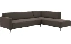 Goossens hoeksalon key west bruin stof - 8181529-370-01