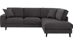 Goossens hoeksalon jonas grijs stof - 8181633-1456-01