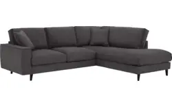 Goossens hoeksalon jonas grijs stof - 8181633-1456-01