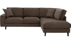 Goossens hoeksalon jonas grijs stof - 8181633-1458-01
