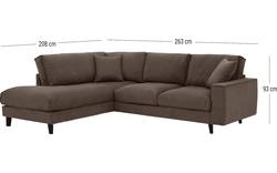 Goossens hoeksalon jonas grijs stof - 8181633-1458-01-gespiegeld