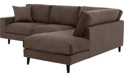 Goossens hoeksalon jonas grijs stof - 8181633-1458-01
