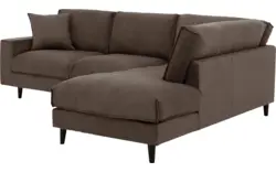 Goossens hoeksalon jonas grijs stof - 8181633-1458-01