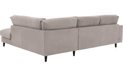 Goossens hoeksalon jonas beige stof - 8181633-1459-01