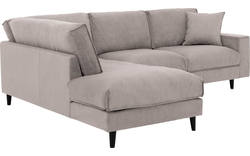 Goossens hoeksalon jonas beige stof - 8181633-1459-01-gespiegeld