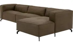 Goossens loungebank calvin groen micro leer - 8181732-01