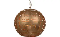 Goossens excellent hanglamp cecile brons metaal - 8181751